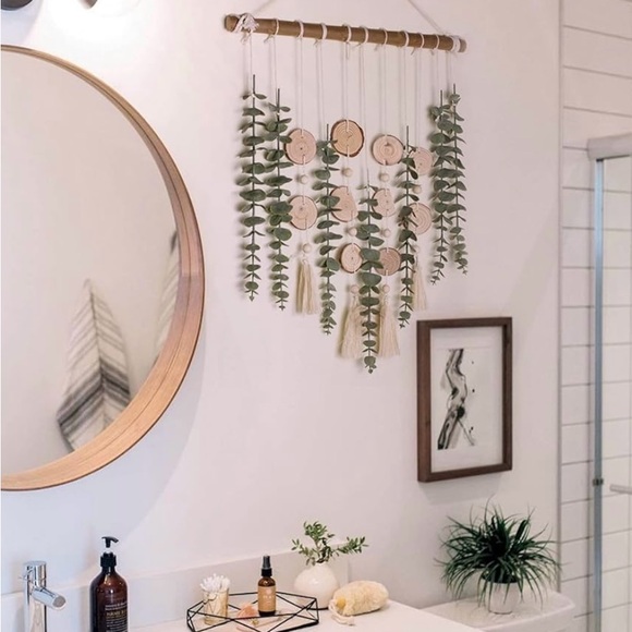 Nature-Inspired Green and Brown Tapestry - Picture 5 of 7